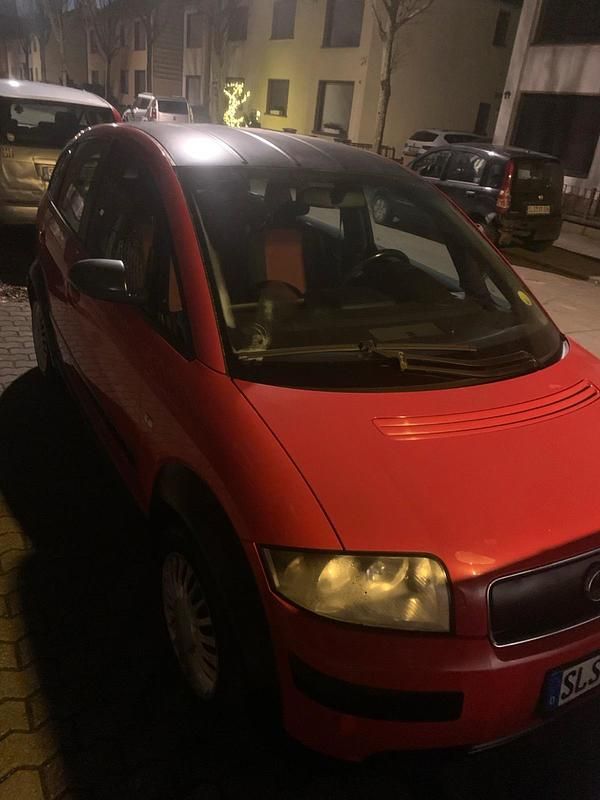 Rot Gebraucht 2003 Audi A2 Kleinwagen | 1.990 € (Guter Preis) - Bild 1/4