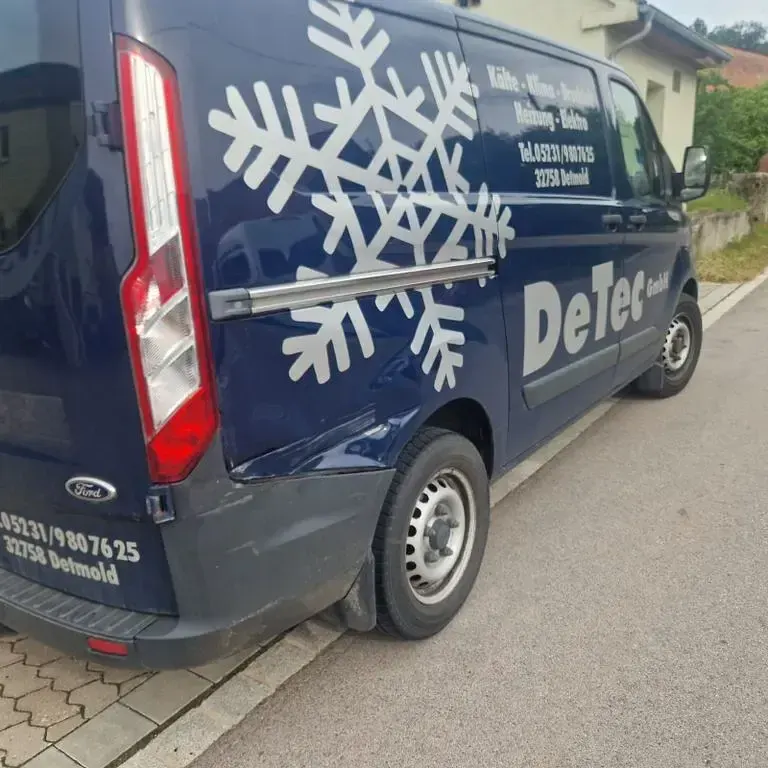 Gebraucht Ford Transit Custom 101 PS (74 kW) 2015 Blau Van / Kleinbus