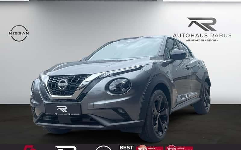 Grau Neu 2025 Nissan Juke Tekna SUV | 26.490 € (Etwas zu teuer) - Bild 1/4