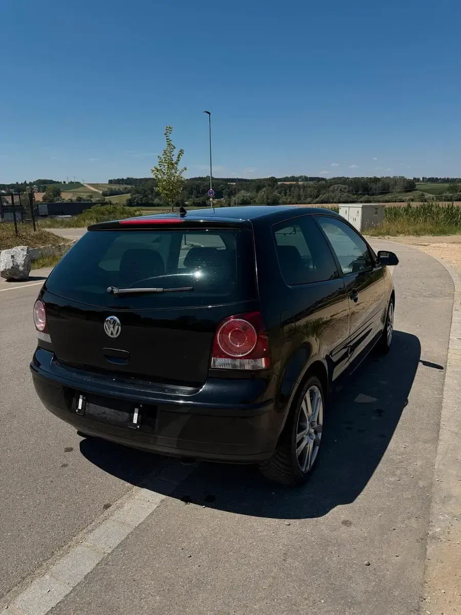 Gebraucht VW Polo 105 PS (77 kW) 2007 Schwarz Kleinwagen