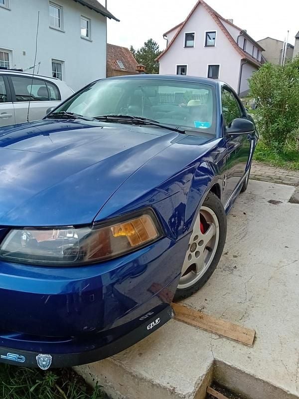 Blau Gebraucht 2003 Ford Mustang Coupé | 4.400 € - Bild 1/4