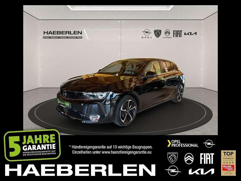 Gebraucht Opel Astra Elegance 110 PS (80 kW) 2023 Diamant schwarz/karbon schwarz Limousine