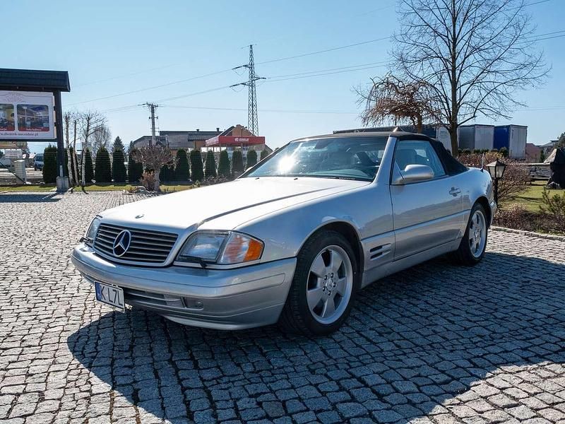 Gebraucht Mercedes SL500 306 PS (225 kW) 2000 Silber Cabrio