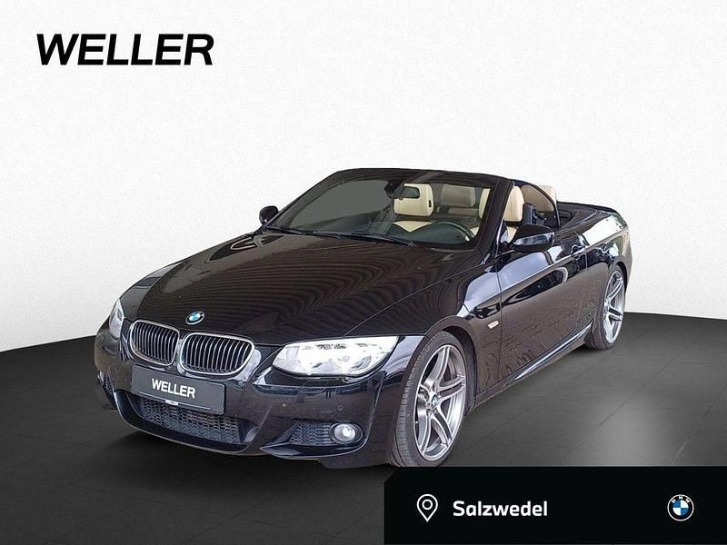 Black sapphire (schwarz) Gebraucht 2013 BMW 335 Cabriolet Comfort Edition Cabrio | 24.450 € (Etwas zu teuer) - Bild 1/4
