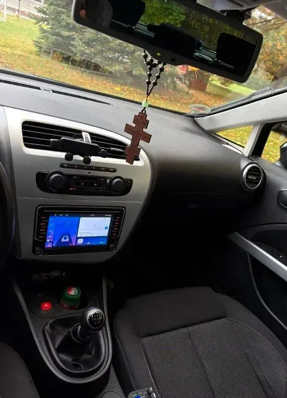 Usata Seat Leon 125 CV (91 kW) 2009 Nero Utilitaria