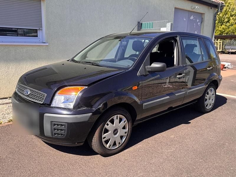 Gebraucht Ford Fusion 80 PS (58 kW) 2007 Schwarz Kleinwagen