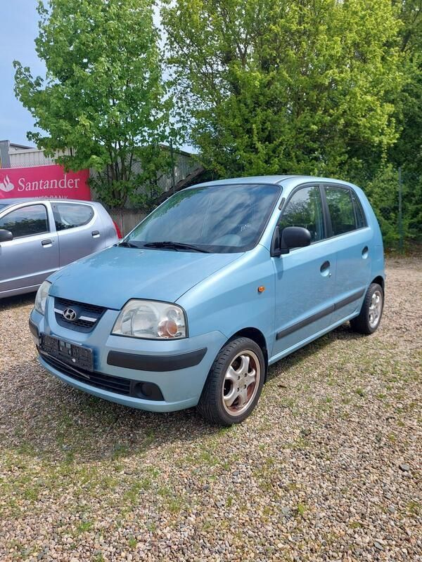 Blau Gebraucht 2007 Hyundai Atos Prime Kleinwagen | 799 € - Bild 1/4