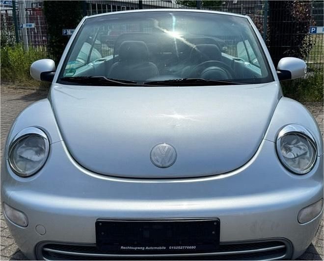 Silber Gebraucht 2004 VW Beetle Cabrio | 1.849 € (Superpreis) - Bild 1/4