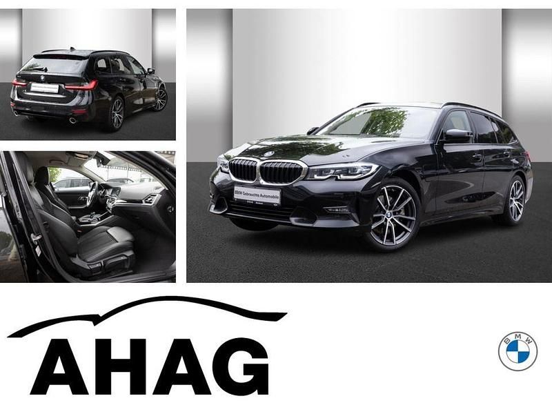 Schwarz Gebraucht 2022 BMW 320e Sport Line Kombi | 29.740 € (Fairer Preis) - Bild 1/4