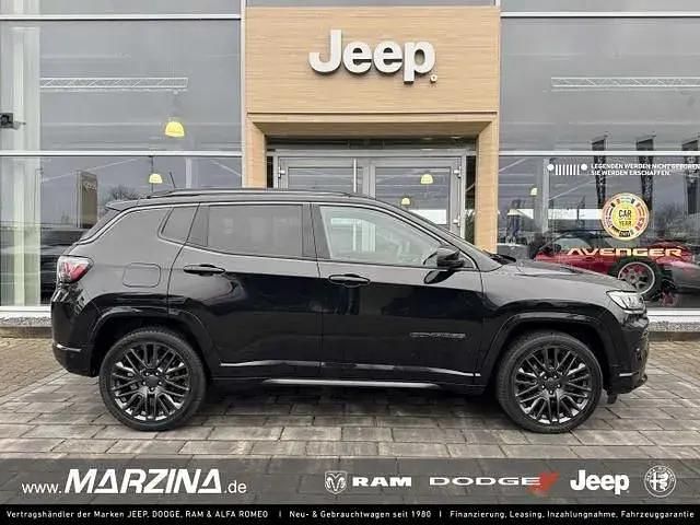 Schwarz Gebraucht 2021 Jeep Compass SUV | 22.999 € (Teuer) - Bild 1/4