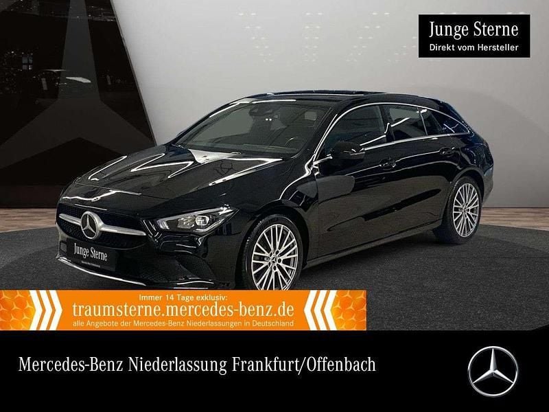 Schwarz Gebraucht 2021 Mercedes CLA220 Progressive Limousine | 27.490 € (Superpreis) - Bild 1/3