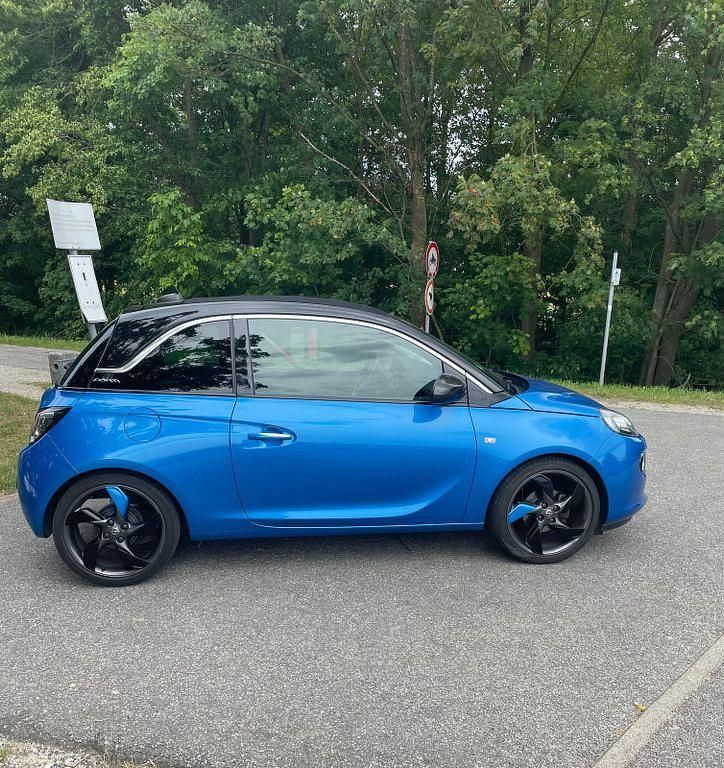 Gebraucht Opel Adam Open Air 87 PS (63 kW) 2017 Blau Kleinwagen