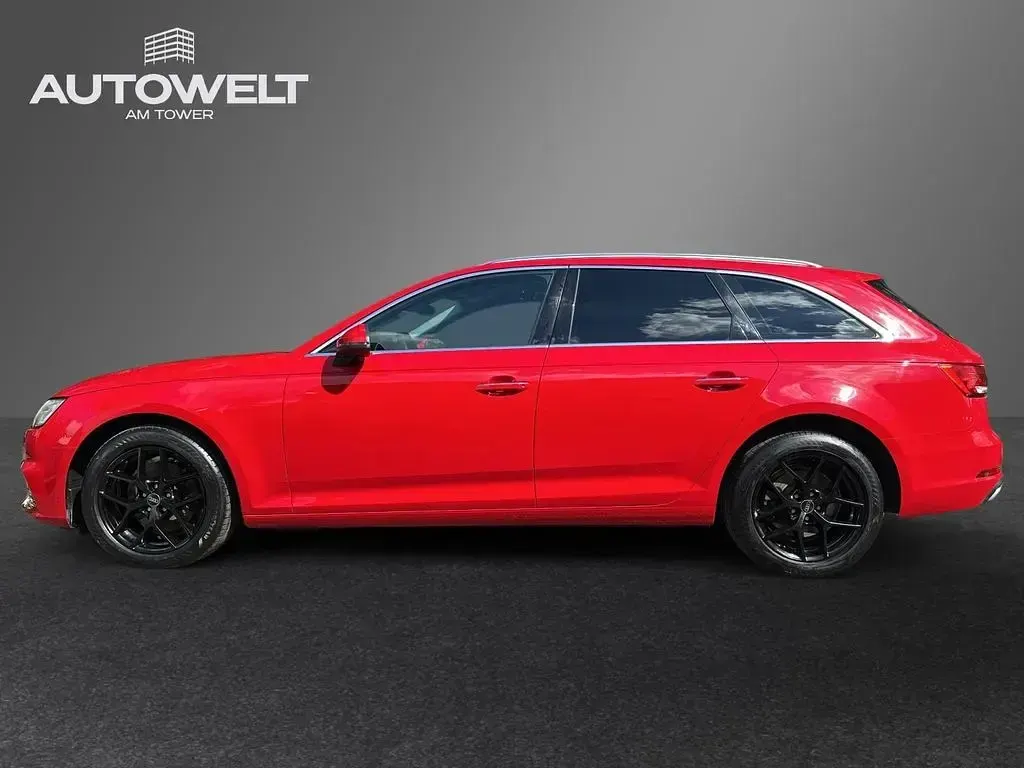 Brugt Audi A4 Design 190 HK (139 kW) 2019 Rød Stationcar