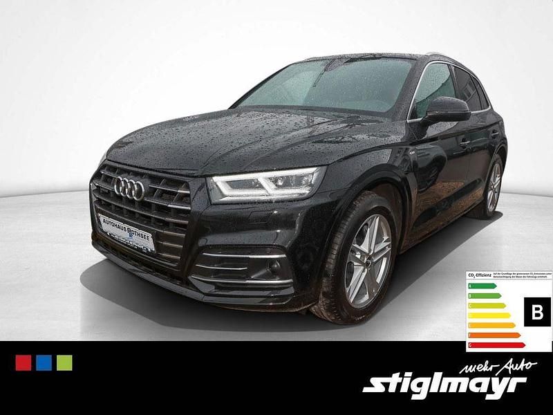 Schwarz Gebraucht 2021 Audi Q5 S-Line SUV | 30.890 € (Superpreis) - Bild 1/4
