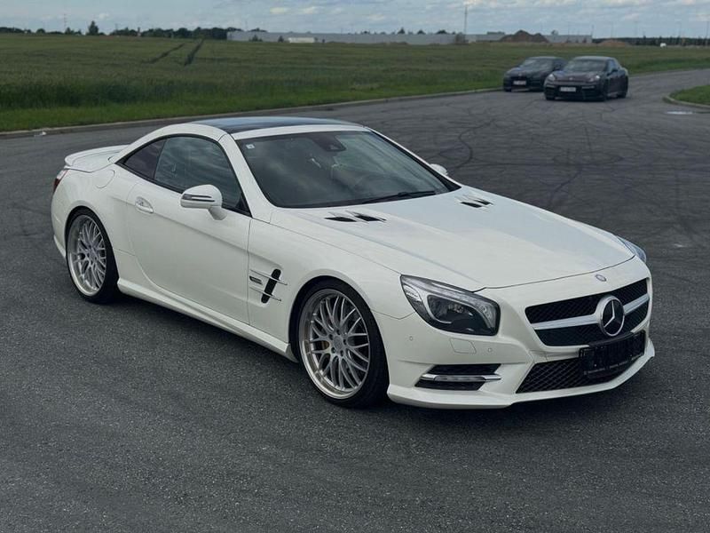 Weiß Gebraucht 2012 Mercedes SL500 Cabrio | 36.000 € (Superpreis) - Bild 1/4