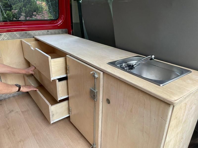 Usata VW Transporter 140 CV (102 kW) 2011 Rosso Furgone