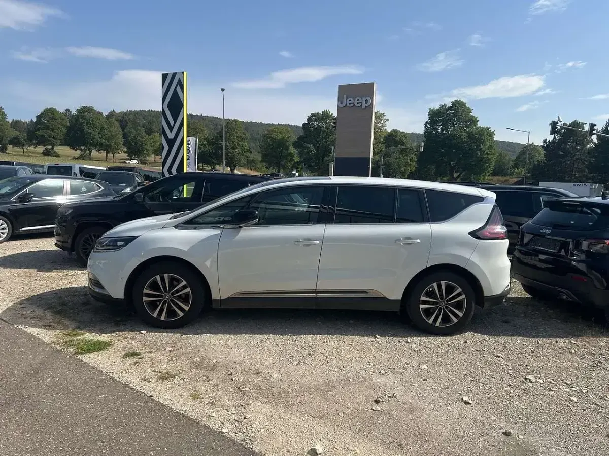 Gebraucht Renault Espace Intens 160 PS (117 kW) 2017 Arktis weiß (weiß) Van / Kleinbus
