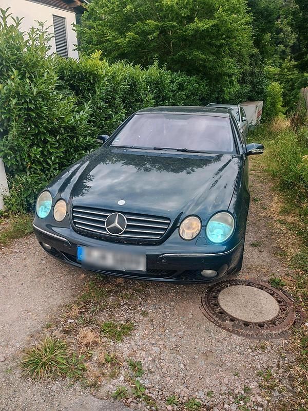 Schwarz Gebraucht 2000 Mercedes CL500 Coupé | 6.000 € (Fairer Preis) - Bild 1/4