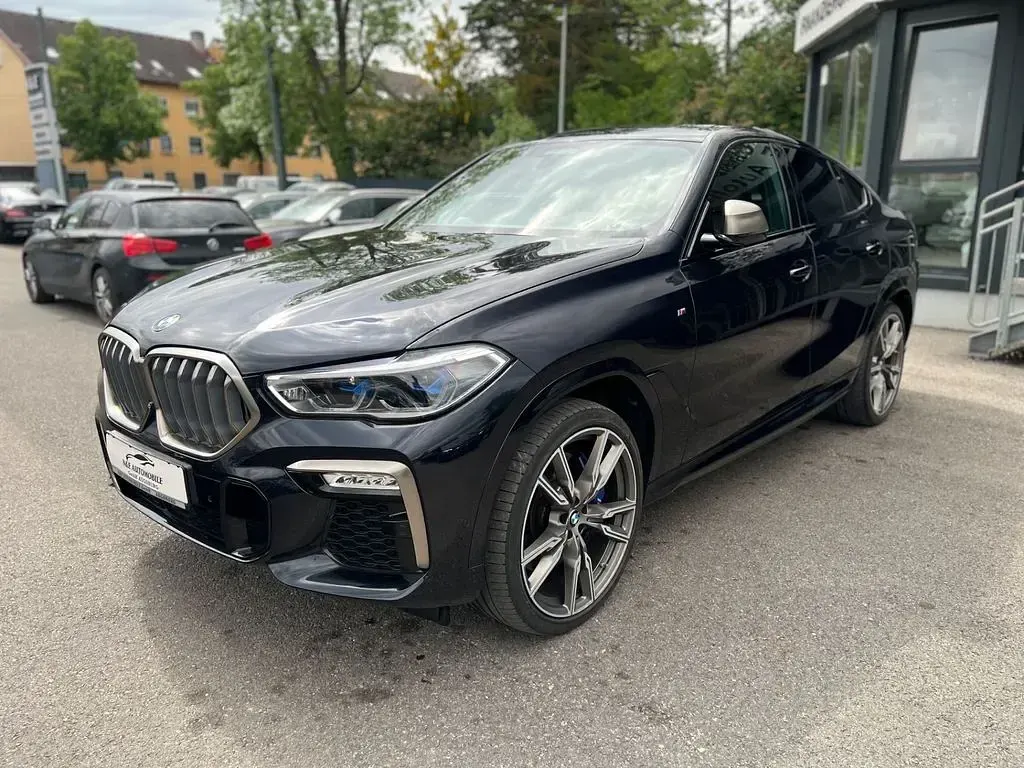 Gebraucht BMW X6 M50 Shadowline 530 PS (389 kW) 2020 Schwarz SUV