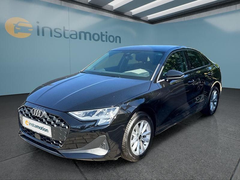 Schwarz Gebraucht 2025 Audi A3 Limousine | 29.649 € (Superpreis) - Bild 1/4