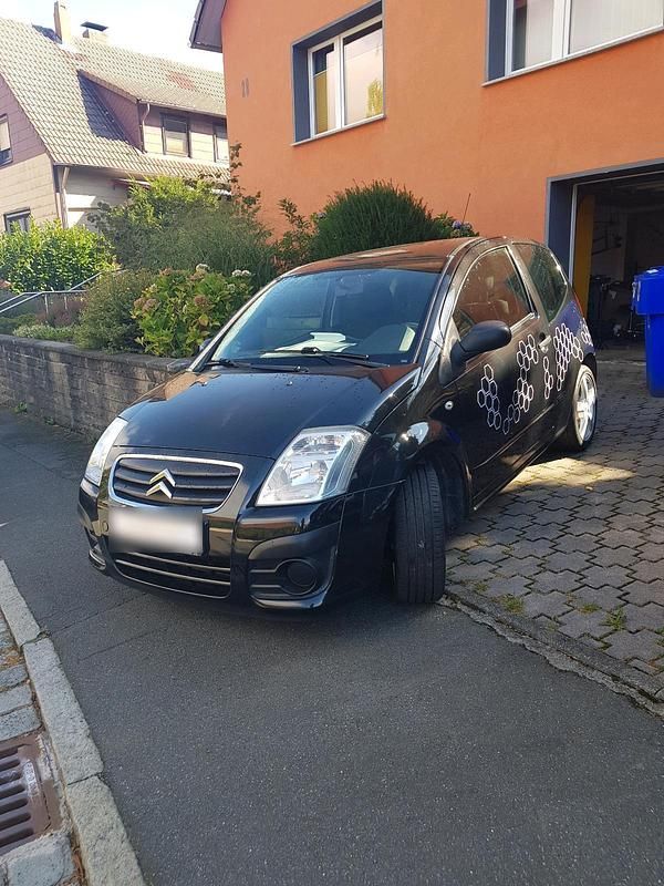 Gebraucht Citroën C2 VTR Sport 75 PS (55 kW) 2009 Schwarz Kleinwagen