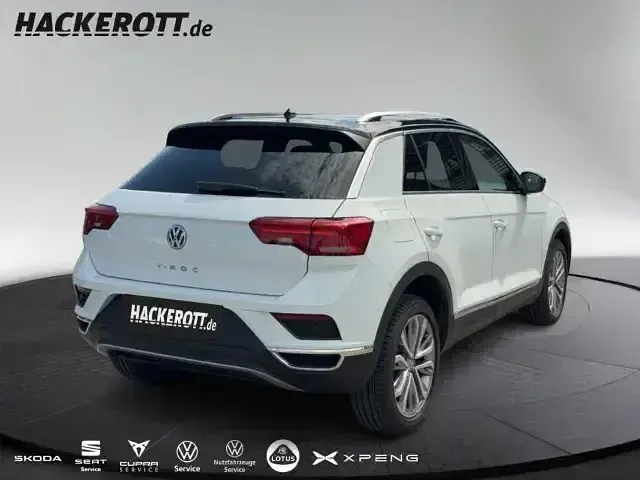 Gebraucht VW T-Roc Style 116 PS (85 kW) 2019 Weiß SUV