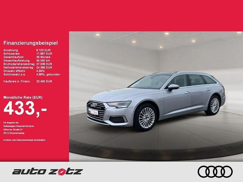 Florettsilber metallic Gebraucht 2022 Audi A6 Ambiente Kombi | 32.490 € (Guter Preis) - Bild 1/4