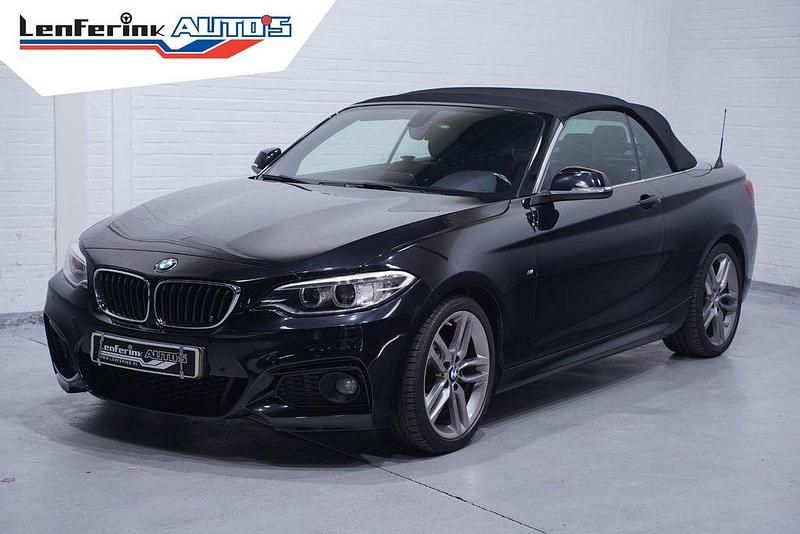 Schwarz Gebraucht 2017 BMW 218 Executive Cabrio | 15.866 € (Fairer Preis) - Bild 1/4