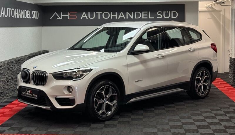 Mineralweiss metallic Gebraucht 2017 BMW X1 xLine SUV | 17.999 € (Fairer Preis) - Bild 1/4