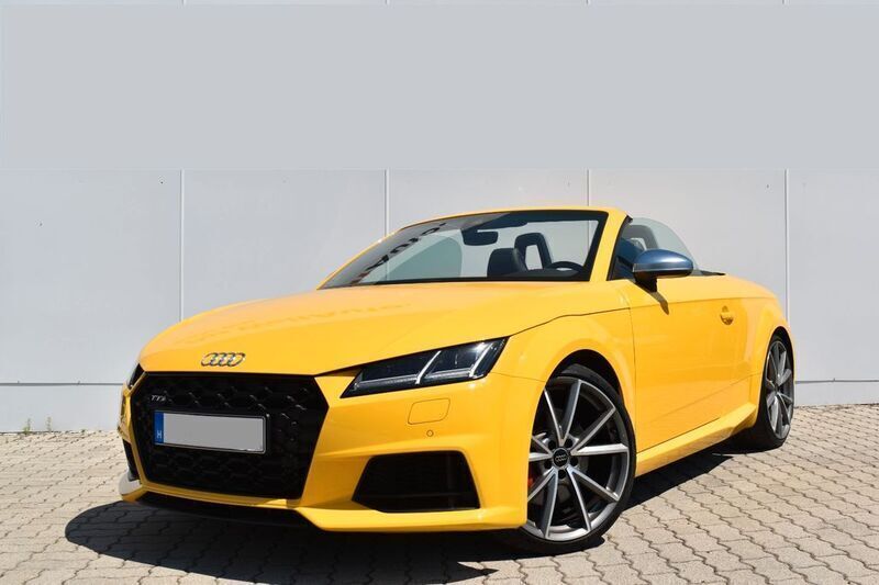 Gelb Gebraucht 2018 Audi TT Roadster Sport Cabrio | 42.900 € - Bild 1/4