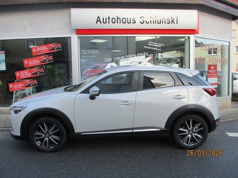 Gebraucht Mazda CX-3 120 PS (88 kW) 2018 Weiß SUV