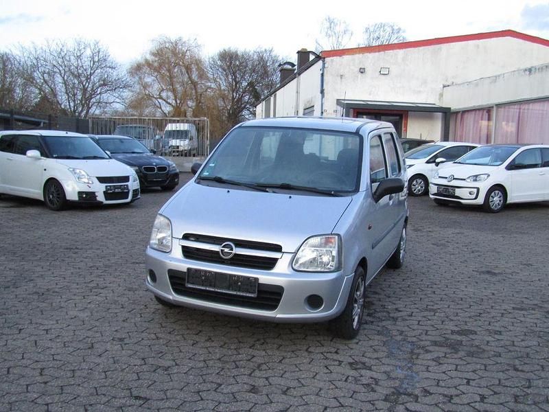 Gebraucht Opel Agila Basis 60 PS (44 kW) 2003 Silber Van / Kleinbus
