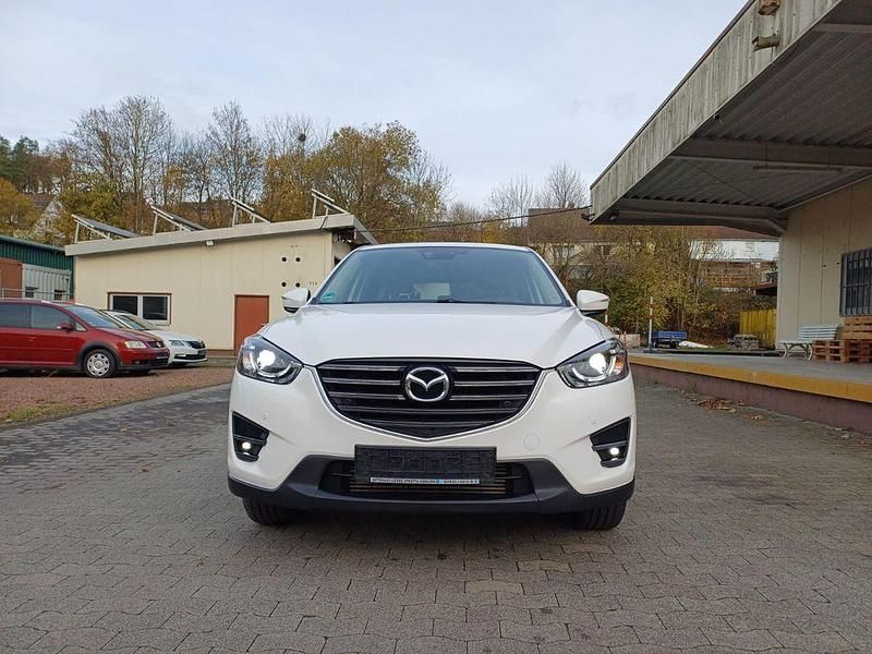 Weiß Gebraucht 2015 Mazda CX-5 Exclusive-Line SUV | 8.990 € (Fairer Preis) - Bild 1/4