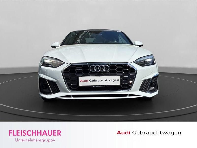 Gebraucht Audi A5 Cabriolet S-Line 204 PS (150 kW) 2021 Weiss Cabrio