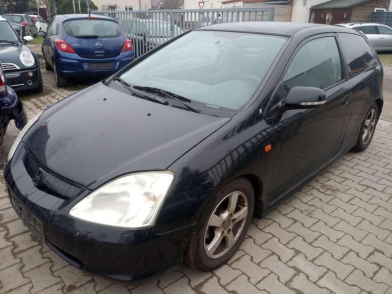 Schwarz Gebraucht 2005 Honda Civic Coupé | 1.485 € (Fairer Preis) - Bild 1/4