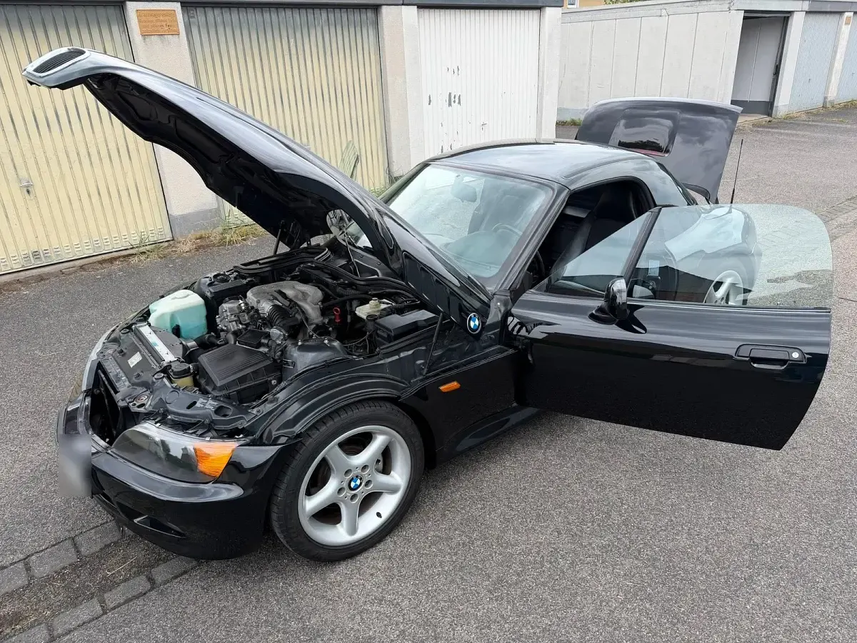 Gebraucht BMW Z3 116 PS (85 kW) 1998 Schwarz Cabrio