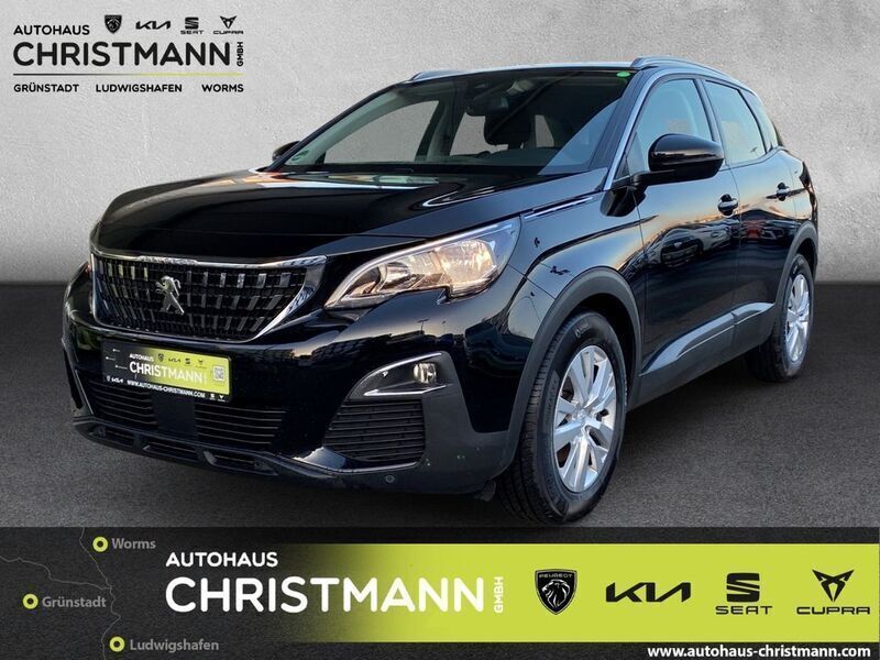 Lackierung schwarz perla nera/ Gebraucht 2021 Peugeot 3008 Active SUV | 19.990 € (Guter Preis) - Bild 1/4