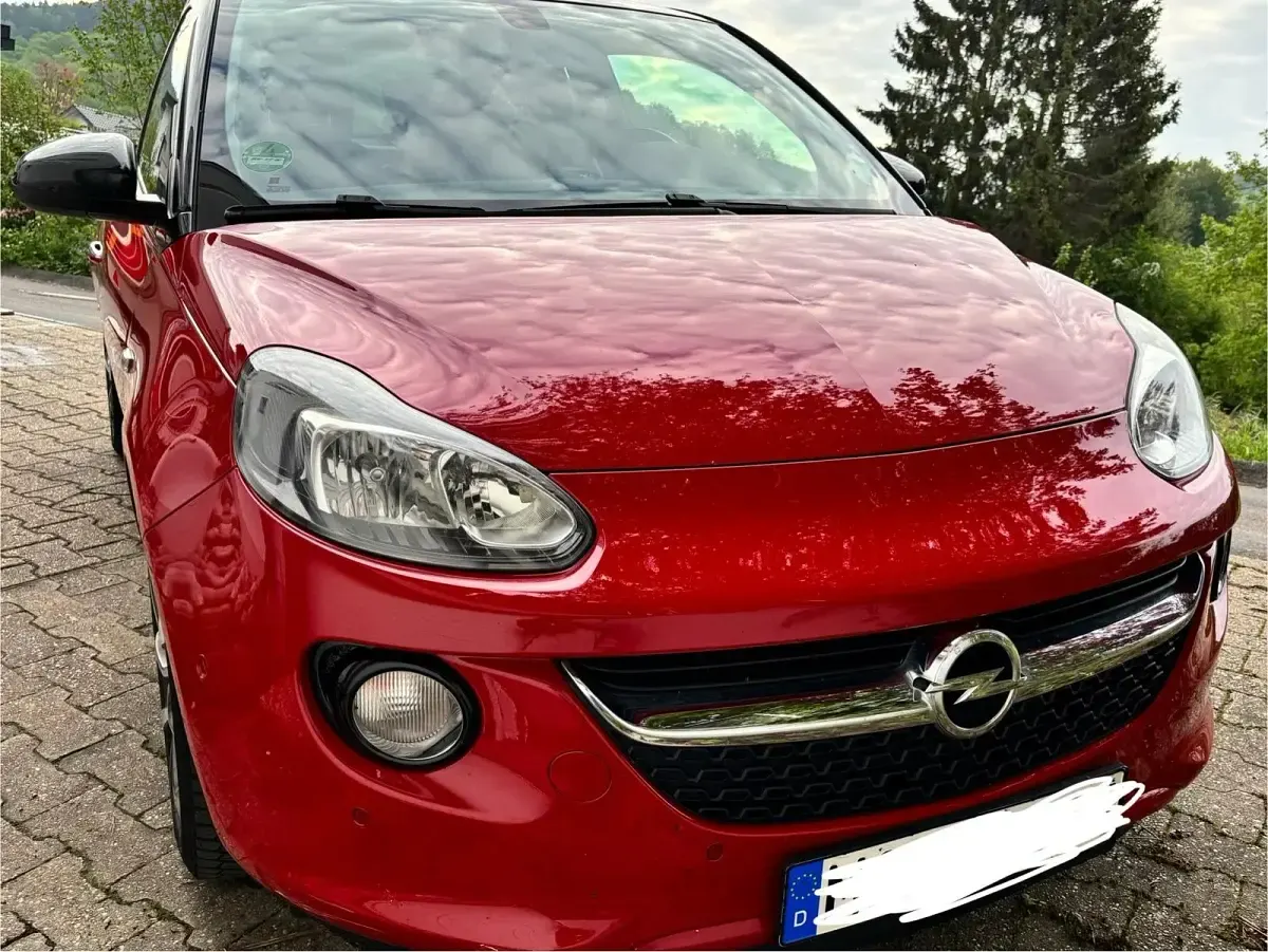 Gebraucht Opel Adam Slam 101 PS (74 kW) 2013 Rot Kleinwagen