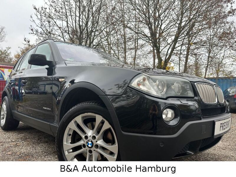 Black sapphire metallic Gebraucht 2009 BMW X3 Sport Line SUV | 9.500 € (Fairer Preis) - Bild 1/4