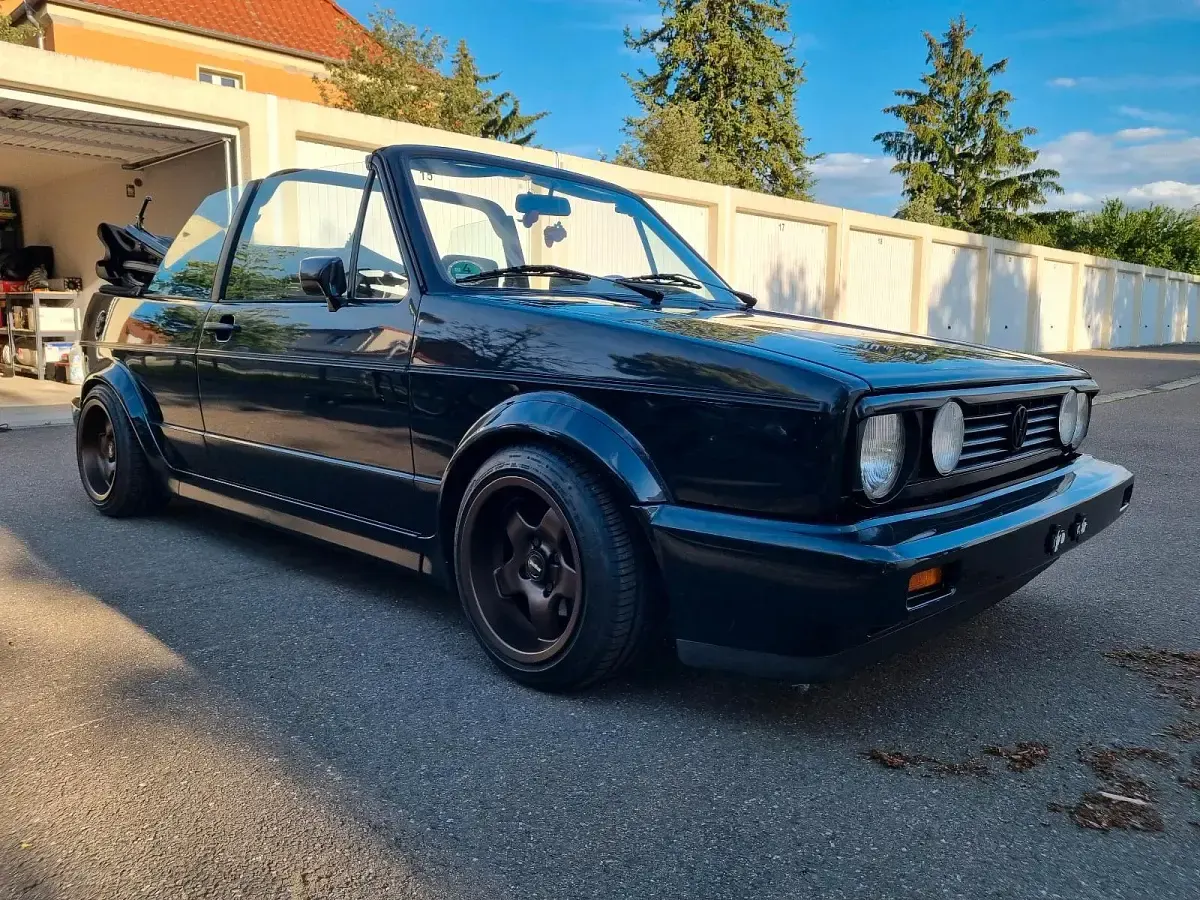 Gebraucht VW Golf Cabriolet 98 PS (72 kW) 1993 Schwarz Cabrio