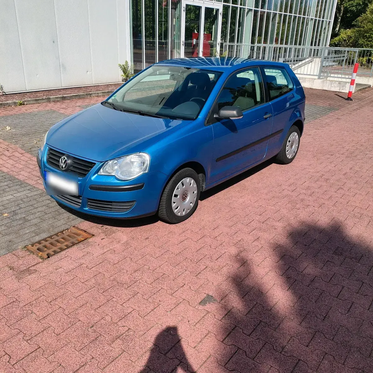 Gebraucht VW Polo 54 PS (39 kW) 2007 Blau Kleinwagen
