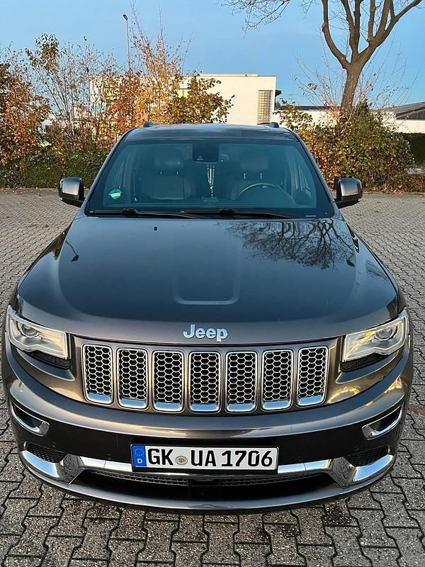 Grau Gebraucht 2014 Jeep Grand Cherokee Summit SUV | 13.800 € (Superpreis) - Bild 1/4