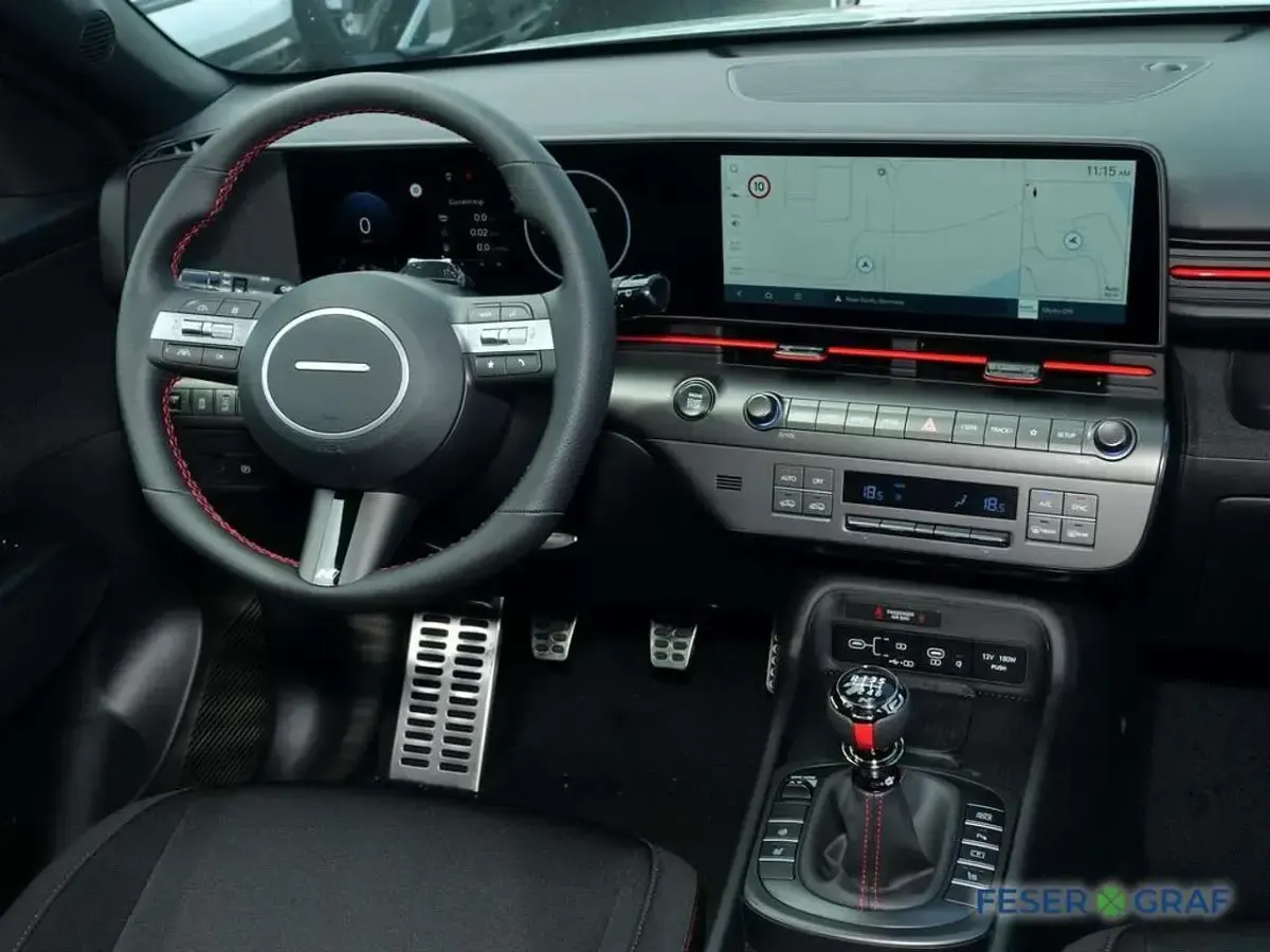 Neu Hyundai Kona N Line 150 PS (110 kW) 2026 Mirage green SUV