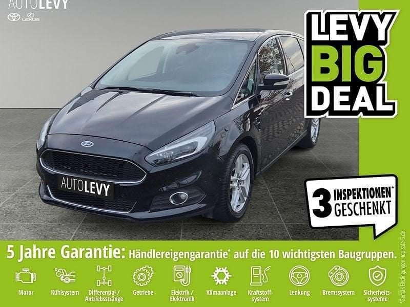 Schwarz Gebraucht 2017 Ford S-MAX Titanium Van / Kleinbus | 19.990 € (Fairer Preis) - Bild 1/4