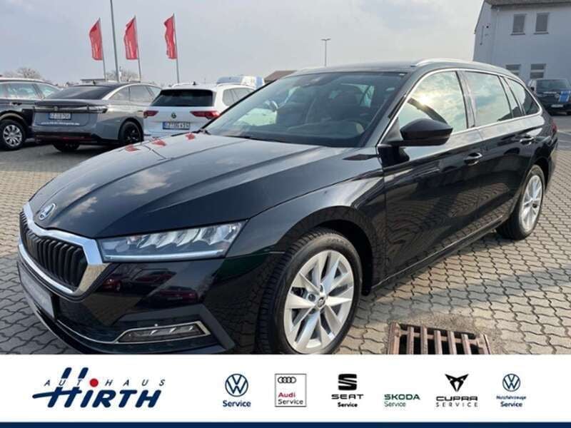 Schwarz metallic Gebraucht 2021 Skoda Octavia First Edition Kombi | 22.443 € (Fairer Preis) - Bild 1/2