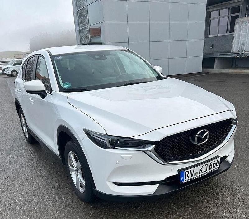 Weiß Gebraucht 2019 Mazda CX-5 Exclusive-Line SUV | 22.490 € (Fairer Preis) - Bild 1/4