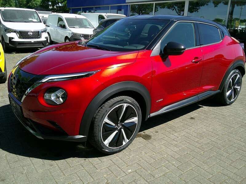 Fuji sunset red/black (m) Gebraucht 2023 Nissan Juke SUV | 26.990 € (Fairer Preis) - Bild 1/3
