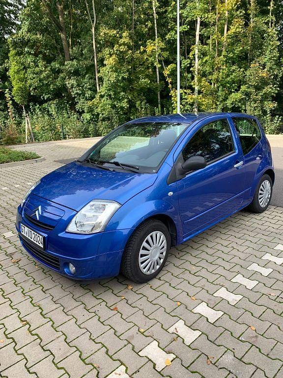 Gebraucht Citroën C2 73 PS (53 kW) 2005 Blau Kleinwagen