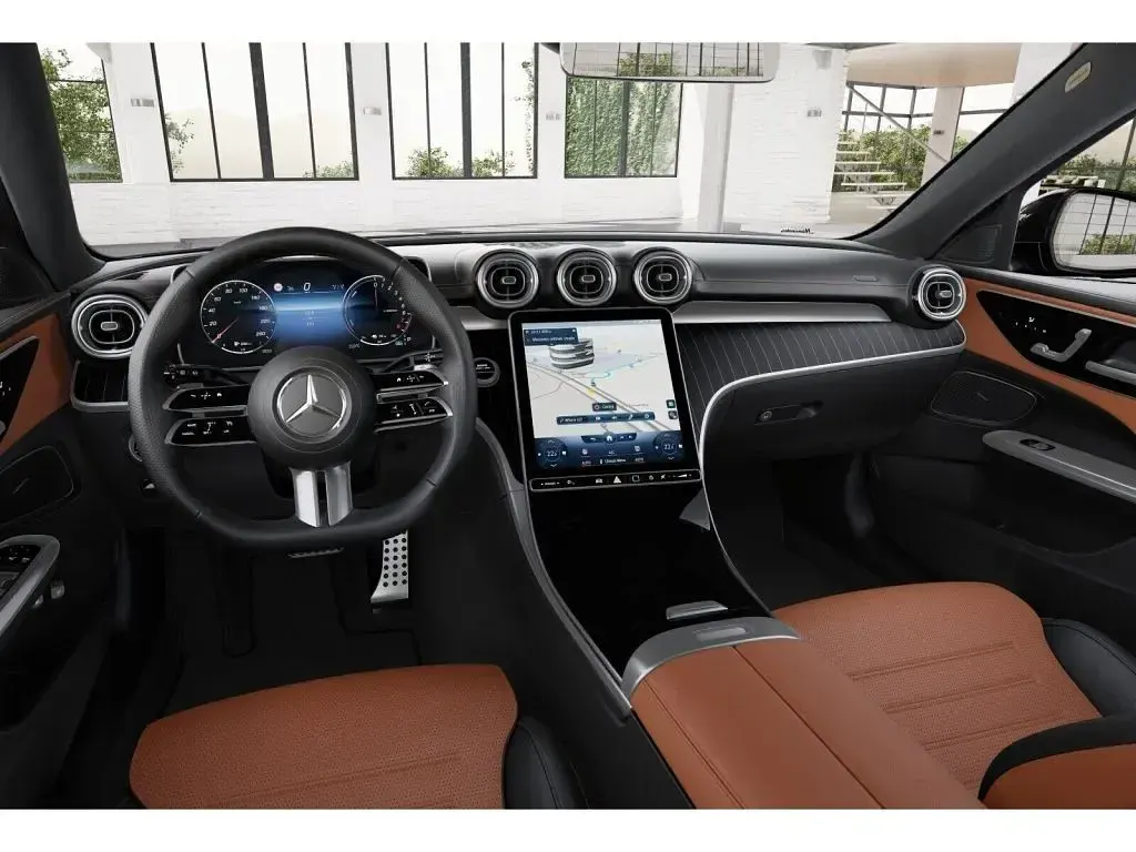 Gebraucht Mercedes E300 AMG 204 PS (150 kW) 2024 Schwarzlack obsidianschwarz (metallic) Kombi