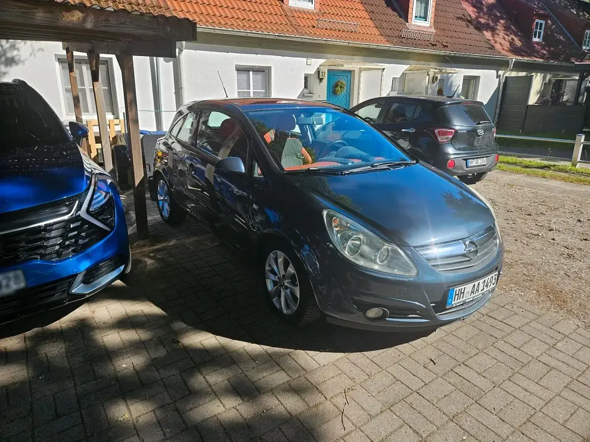 Gebraucht Opel Corsa 80 PS (58 kW) 2007 Blau Kleinwagen